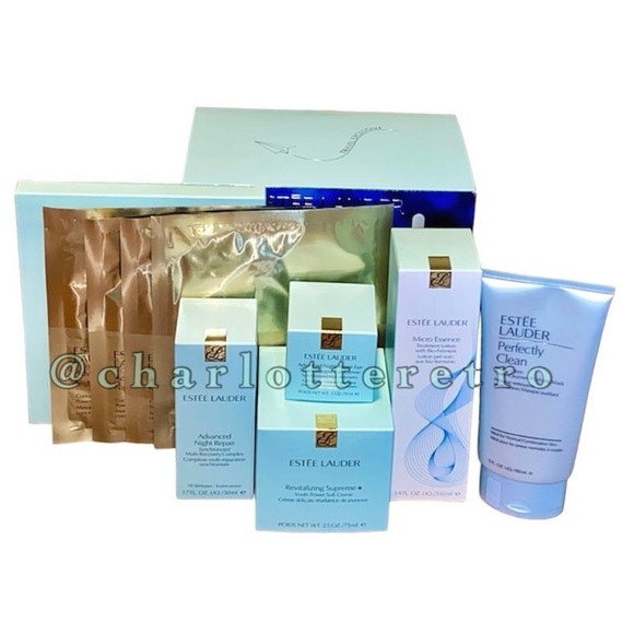 Estée Lauder •Limited Edition Travel Exclusive • 9 pc Boxed Gift Set - Picture 1 of 10